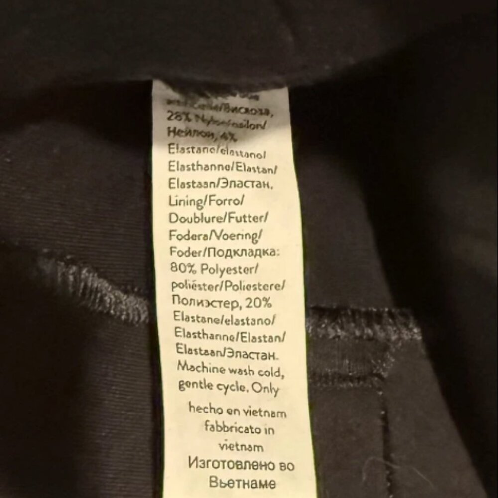 SPANX Pbp Perfect Slim Straight Pants Classic Black Womens  Size XL NEW WITH TAG - Picture 7 of 11